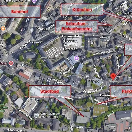 Appartement Oberstadt Mit Kueche Und 75 Zoll Tv - Vn *